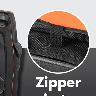 Nylon Speaker Protective Case with Storage Pocket for Travel