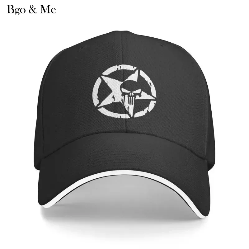 

2023 New Classic Skull Rapper Baseball Cap for Men Women Breathable Heavy Metal Rock Roll Dad Hat Outdoor