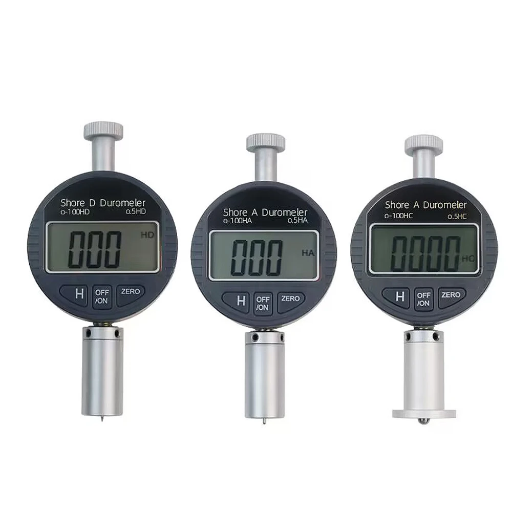 Hardness Tester Digital display extended pointer rubber hardness tester LX-A/C/D Shore hardness tester portable high precision
