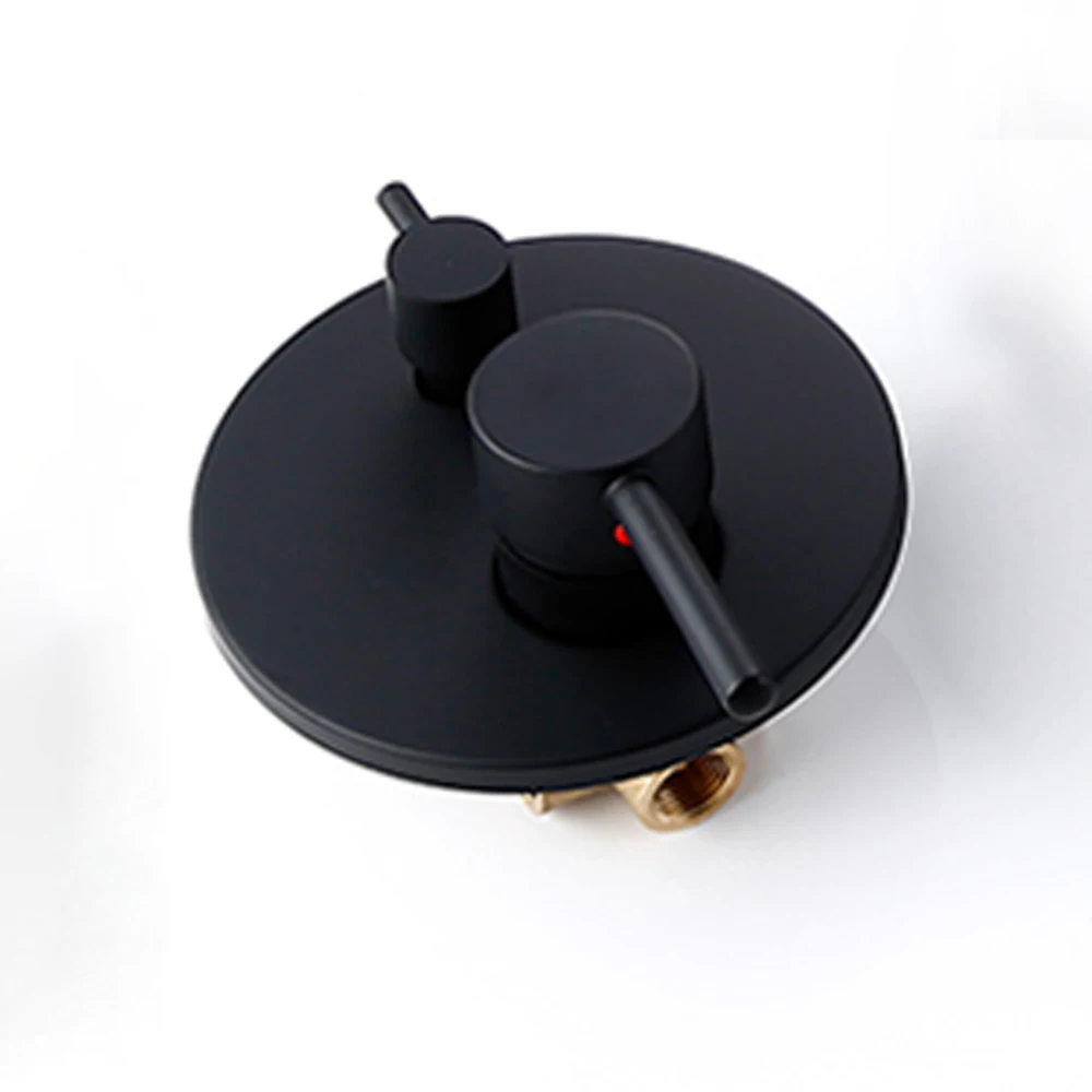 2 Function Shower Control Mixer Divide Water knob Wall Mounted Hot & Cold Switch Ceramic Cartridge Brass Shower Body Replacement