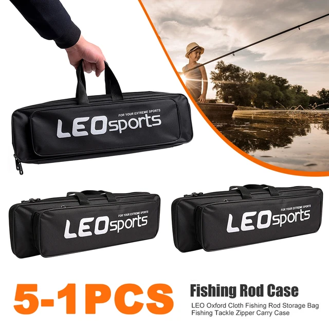 5-1PCS Mini Fishing Portable Multifunction Nylon Fishing Bags 50CM