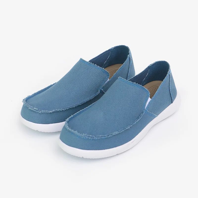 

Brand Summer Breathable Cloth Shoes Men Classic Solid Color Light Lazy Shoes Slipon Men Shoes Comfortable Deodorant Canvas Shoes