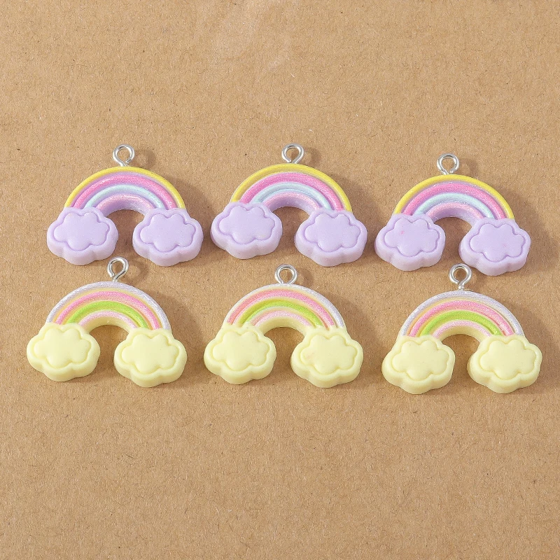 15 Stück Harzmischung Obst Charms Apfel Kirsche Zitrone Charms Anhänger für Schmuckherstellung Ohrringe Halskette DIY Zubehör Zubehör – Detail 39