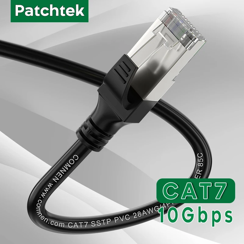Ethernet-кабель с разъемом Rj45, 0,2-10 м, 600 МГц, 28awg