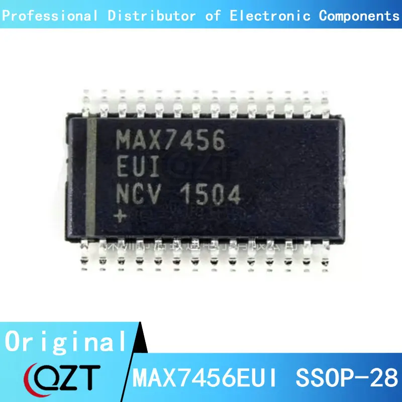 10pcs/lot MAX7456 SSOP28 MAX7456E MAX7456EU MAX7456EUI MAX7456EUI+T SSOP-28 chip New spot