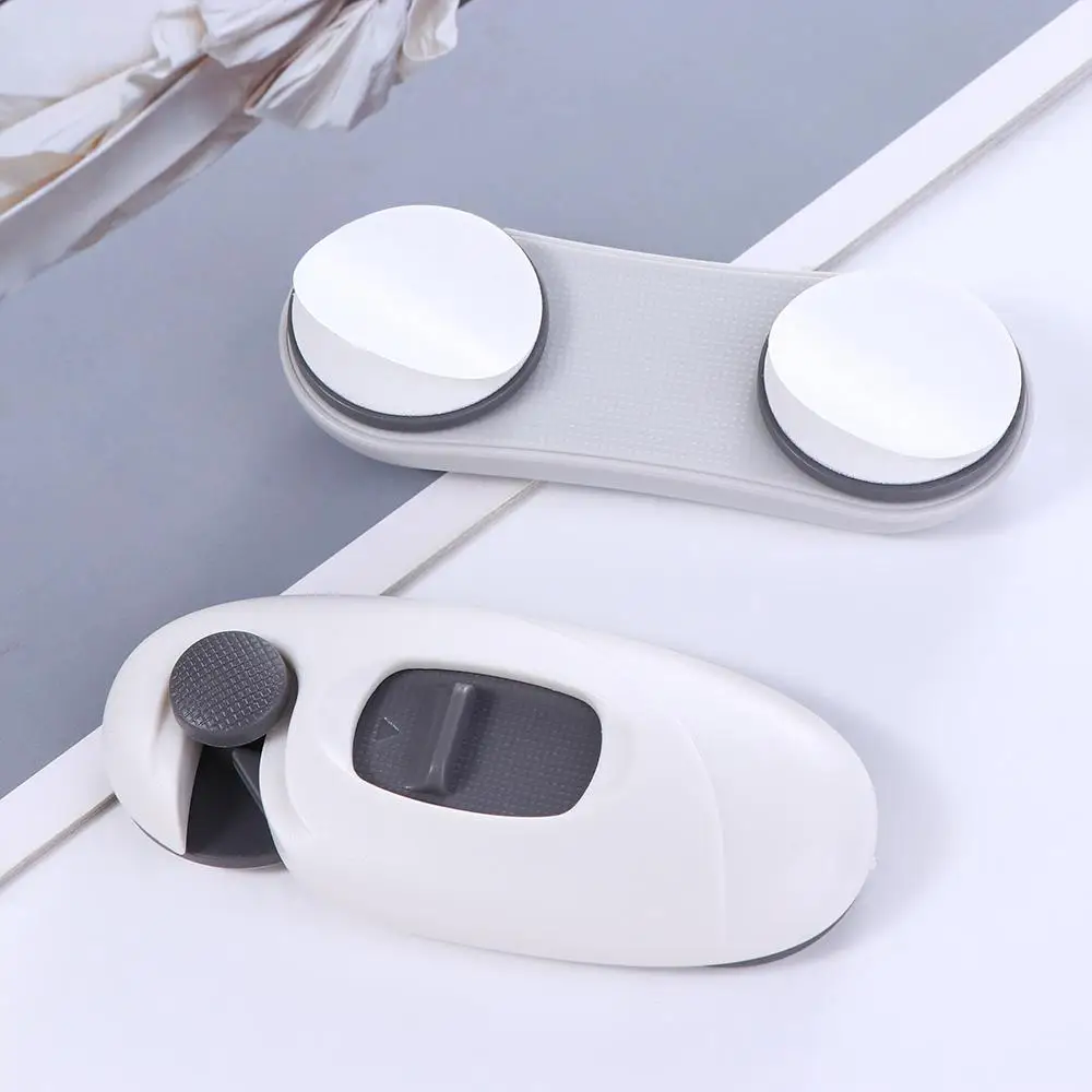Simple Installation Punch-free Baby Safety Lock Refrigerator Door Lock Storage Cabinet Door Lock Anti-Pinch Hand Door Lock