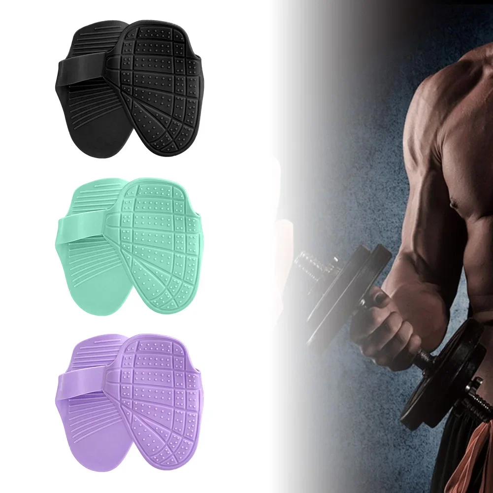 Lifting Grips Gym Workout Gloves Non-Slip Hand Grips Protector Weightlifting Leather Palm Guard Fitness Gloves for Men Women