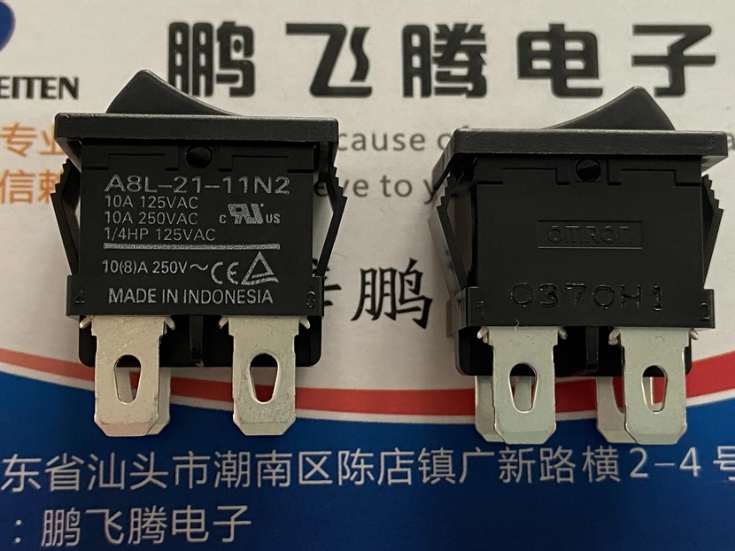 

1 шт., японский Высокоточный клавишный выключатель, 4 фута, 2 шестерни, клавишный выключатель питания 10 А 250 В