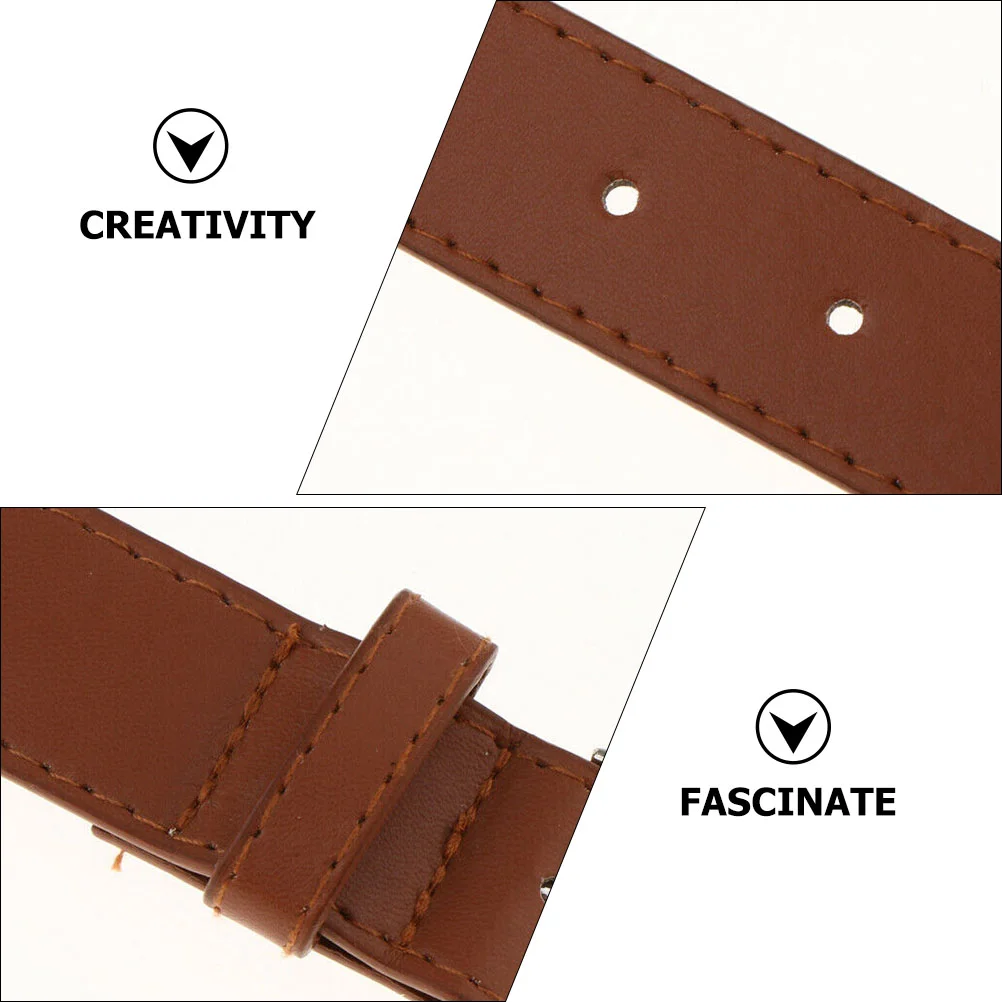 Area Rugs Blanket Straps PU Yoga Picnic Mat Carpet Outdoor Brown Bedroll Fitness