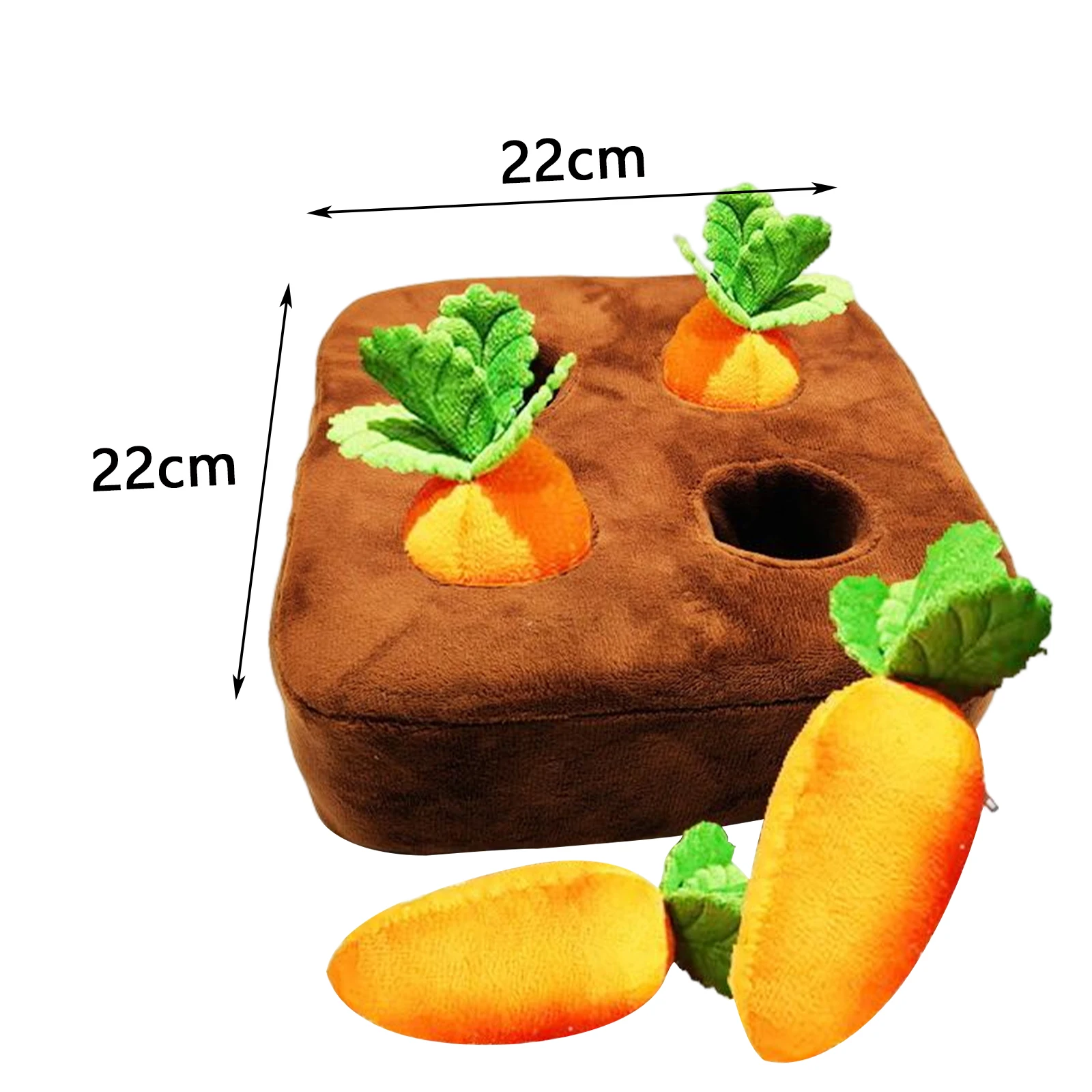 Strawberry Enrichment Dog Puzzle Toys, Hide and Seek Dog Toys, Dog Sniff Mat for, Size: 35cmx35cm