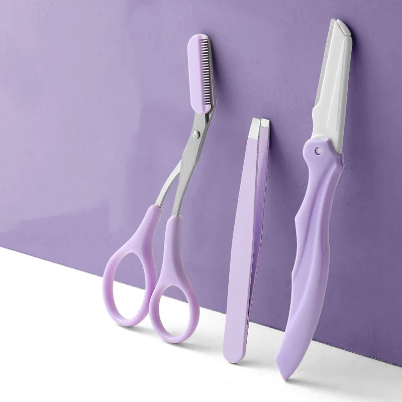 Eyebrow Trimmer Set For Women Makeup
