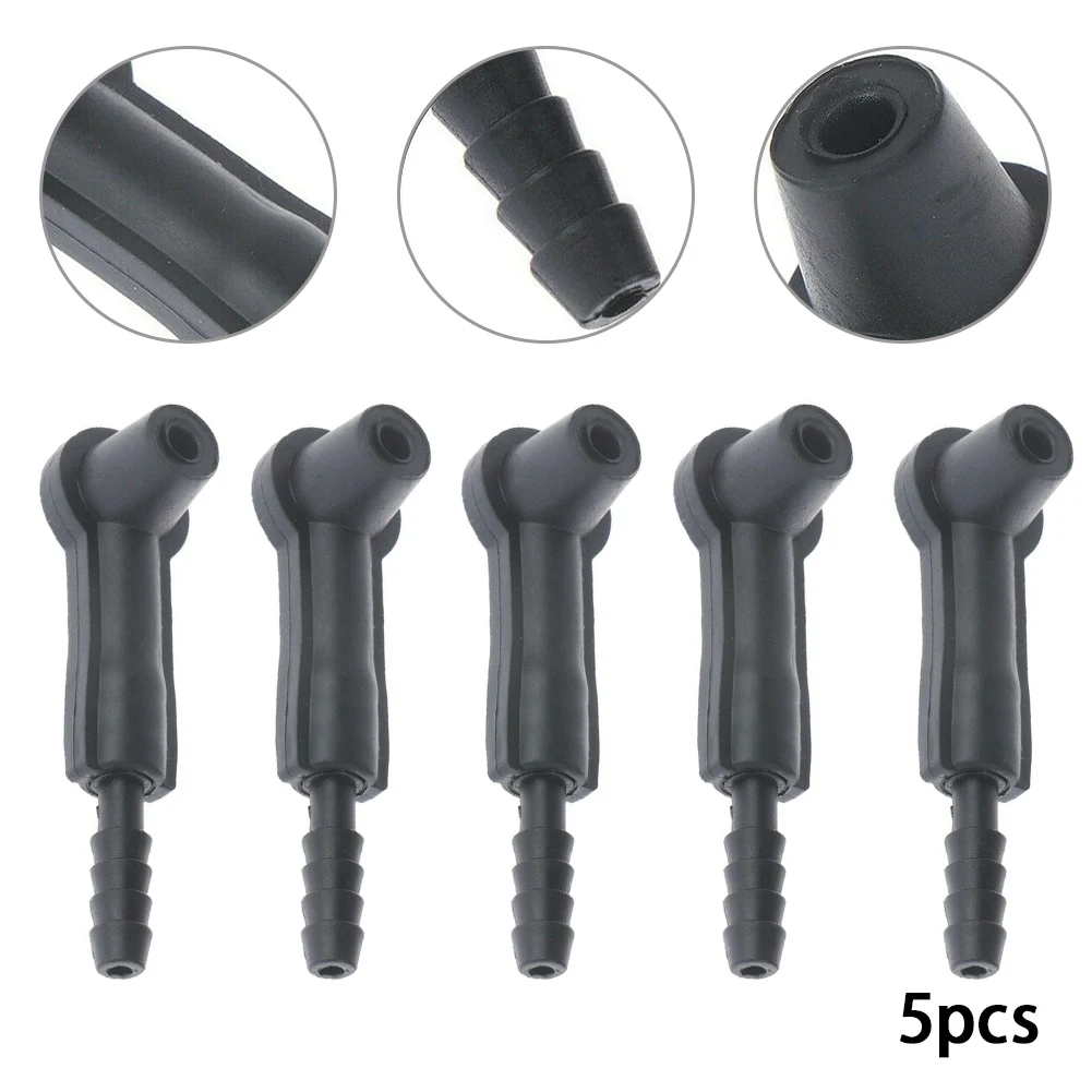 5pcs Pneumatic Brake Oil Replacement Machine Accessories Brake Oil Tool Connector Change Special Connector Tool