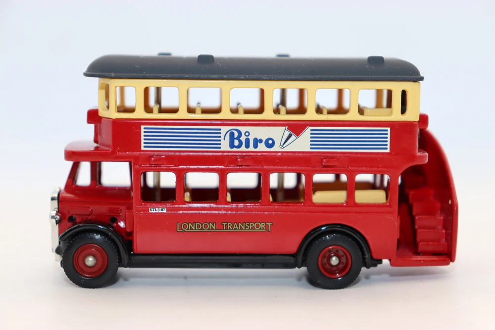 Lledo Days Gone Model Aec Double Decker Bus Biro Vintage Karrier Uk Bus Diecast Toys For Collection Gift