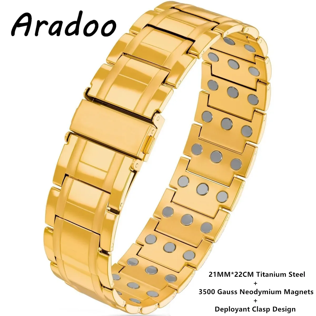 ARADOO 3500 Gauss Neodymium Magnetic Titanium Steel