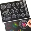 11/22pcs Spirograph Drawing Toys Set Interlocking Gears Wheels Geometric Ruler Drawing Accessories Creative Educational Kids Toy 1