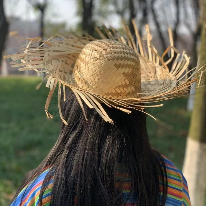 Embrace the spirit of Mexican festivals with the HandWoven Mexicanos Straw Hat, a colorful and authentic accessory for all celebrations.