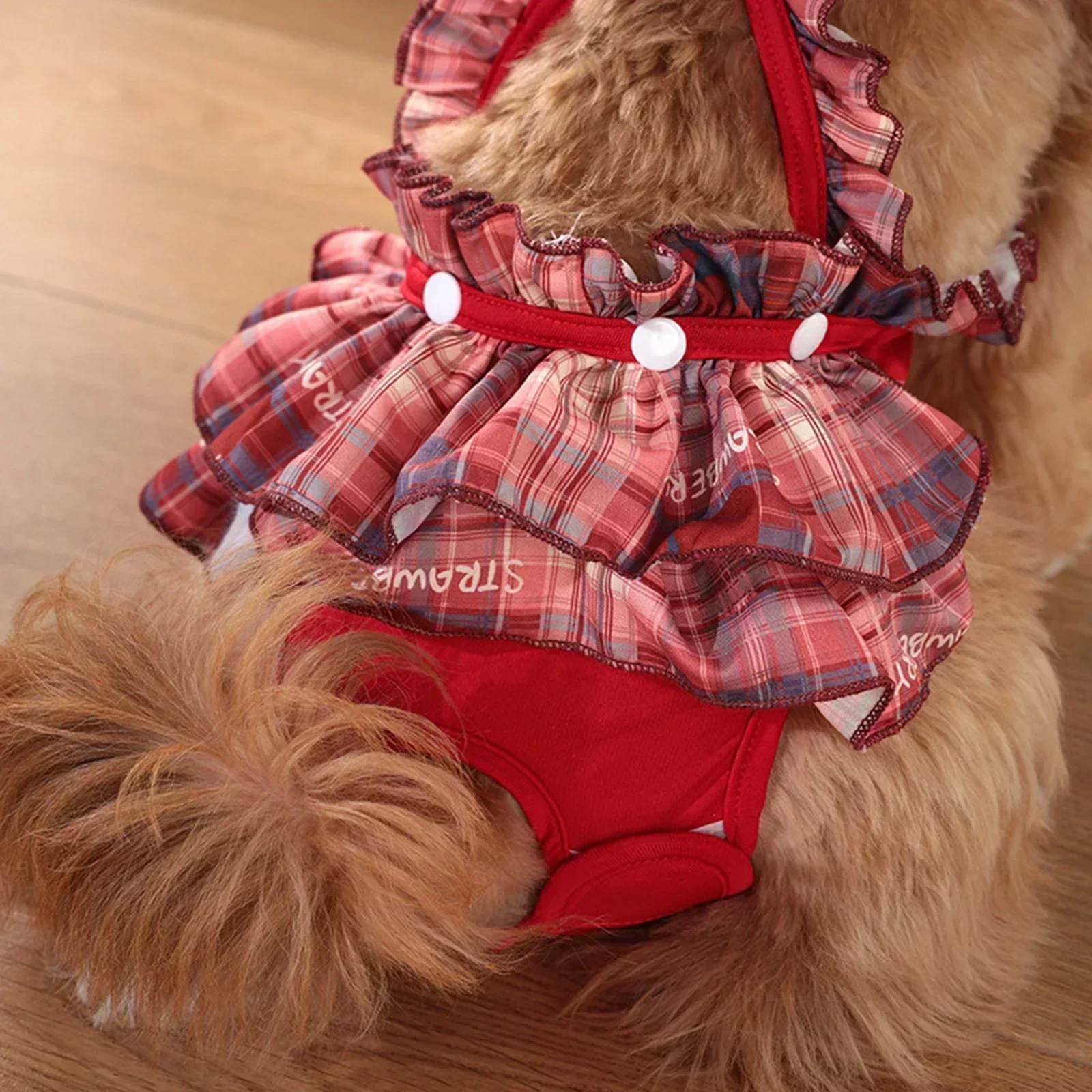 Washable Dog Diapers Reusable Female Dog Diaper Physiological Pants Small Medium Large Dogs Diapers Panties with Suspenders
