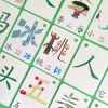 100 Cards Children Learning Chinese Characters Pictogram Literacy Card  Pinyin Flashcards Enlightenment Education Toys for Kid 4