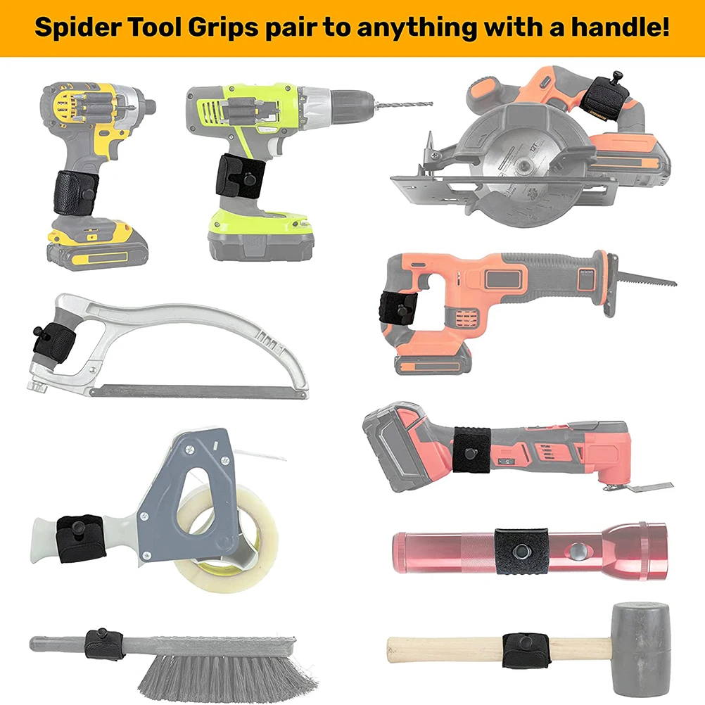 Spider Tool Holster 6pcs Expansion Set Equip hand tools power tools with spider gear