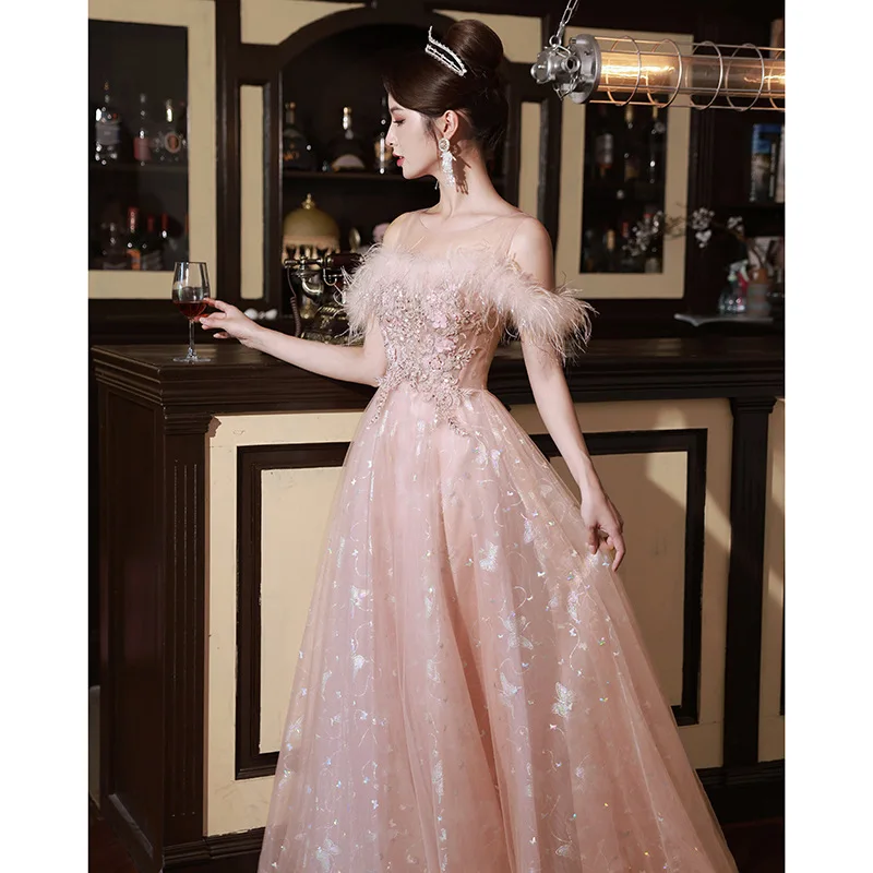Long Dress Silver Sleeveless Dress New Light Blue Feather Off Shoulder Lady Girl Women Sweat Long Party Performance Prom Dress Gown AliExpress 320 Long Dress Silver Sleeveless Dress New Light Blue Feather Off Shoulder Lady Girl Women Sweat Long Party Performance Prom Dress Gown AliExpress 320
