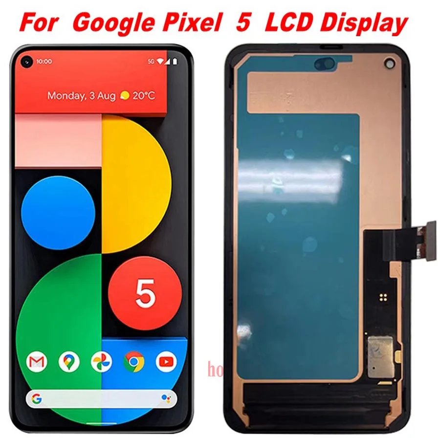 6 0 "Оригинальный ЖК-дисплей для Google Pixel 5 детали замены | Мобильные телефоны и