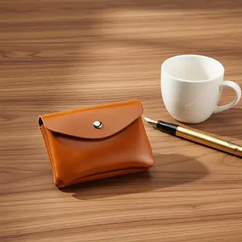 Portamonete da donna, portafoglio corto da uomo, borsellino porta monete con cerniera, porta soldi stile vintage, organizer, portafogli in pelle PU, porta chiavi e carte