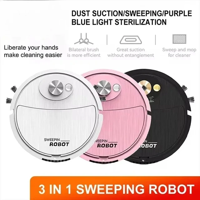 Youpin 3-in-1 Sweeping Robot Smart RC Home Smart Sweeper Vacuum Mopping Automatic Sweeping and Mopping All-in-one 1