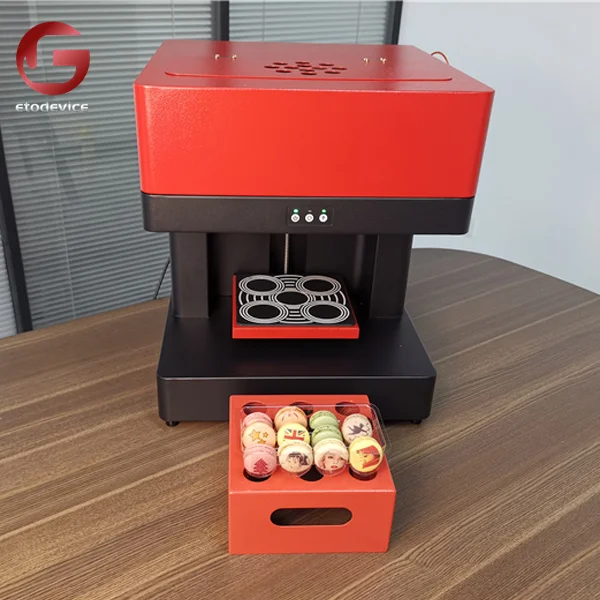 

2021 Automatic Colorful Inkjet Printers 3D Food Cake Coffee Printer Machine with CE Certificate digital printing shop machines