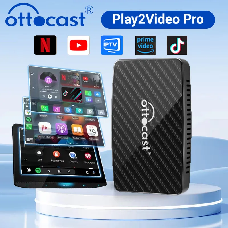 OTTOCAST Play2Video Pro Smart Ai Box Bezprzewodowy adapter