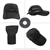 Mountain Embroidery Stripe Foldable Trucker Cap Men Sun Protection Summer Adjustable Men Baseball Cap Dad Hat 2