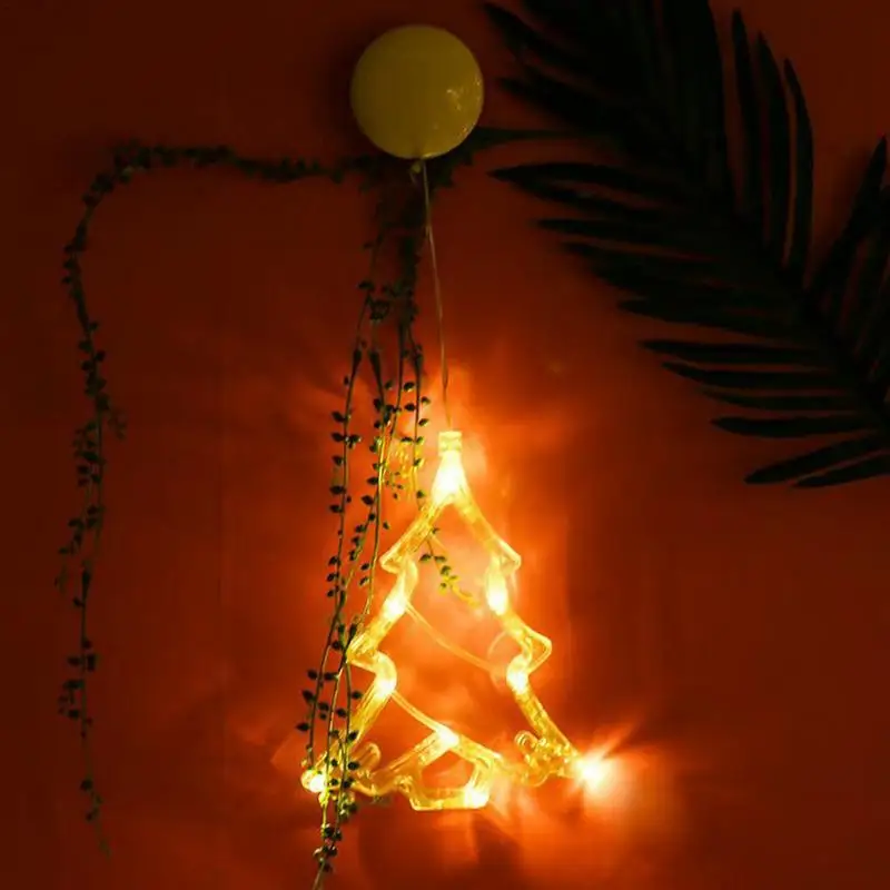 Christmas Window Lights Battery Operated with Suction Cup Decorations