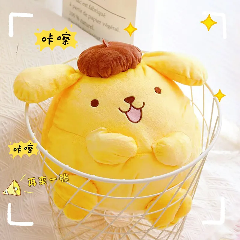 

Кукла Плюшевая Sanrio с помпоном из мультфильма «пурин», 40-50 см