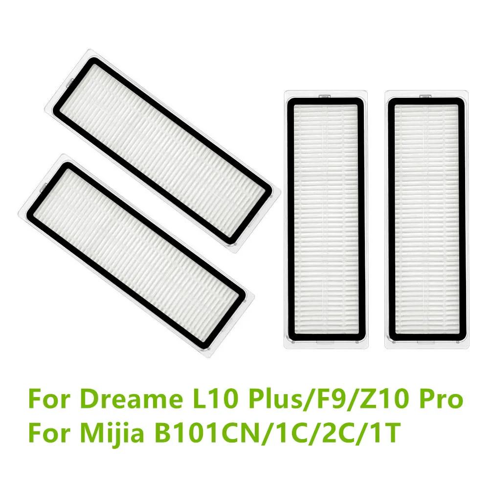 

Фильтры НЕРА Для Dreame L10 Plus/F9/Z10 Pro, моющиеся фильтры НЕРА Для Mijia B101CN/1C/2C/1T, аксессуары для робота-подметания, 4 шт.