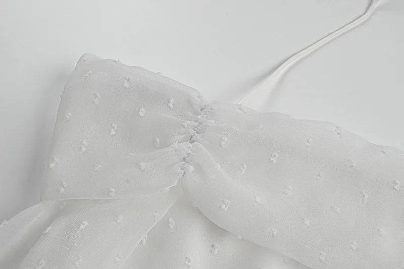 Vestido largo de malla de moda sin espalda para mujer, con cordones, cintura alta, hombros descubiertos, ajustado, elegante vestido de fiesta de otoño para mujer