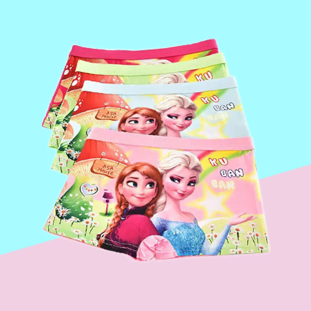 thumbnail image 1 of piezas/bolsa de bragas para niños de Disney, ropa interior de dibujos animados de Elsa Frozen para niñas, calzoncillos para niños de Los Vengadores, bóxers para niños, 1 of 4