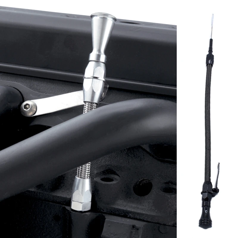 

LS Car Engine Flexible Oil Black Dipstick Tube Dip Stick LS1 LS2 LSX 5.7 6.0