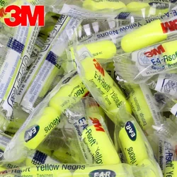 Noise Reduction Earplugs - Enhanced Sleep and Learning Protection, Pack of 10 Pairs (YELLOW)
