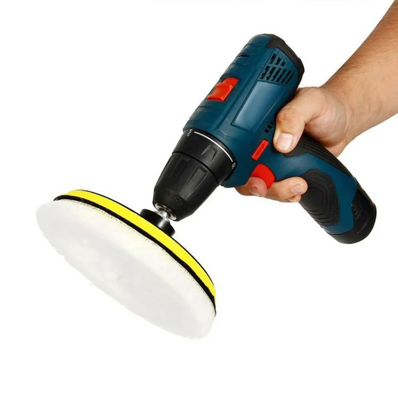 Car Polishing Pad 5Pcs 3 Inch Polishing Kit Car Waxing Sponge Disk Wool Wheel Auto Paint Care Polisher Pads Gadget