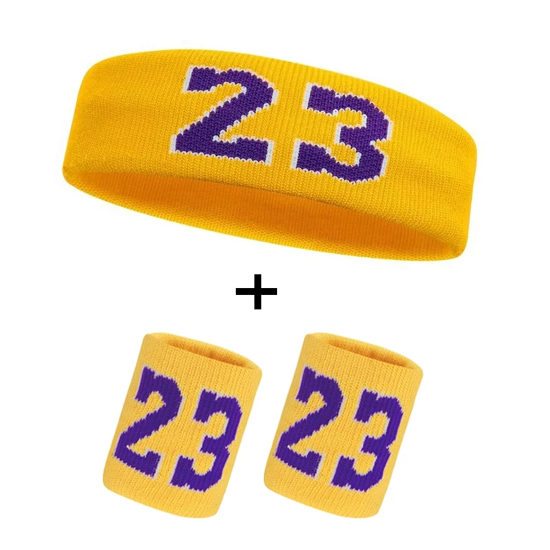 Elastic Cotton Sweatband for Sports and Fitness - Versatile Unisex Headband