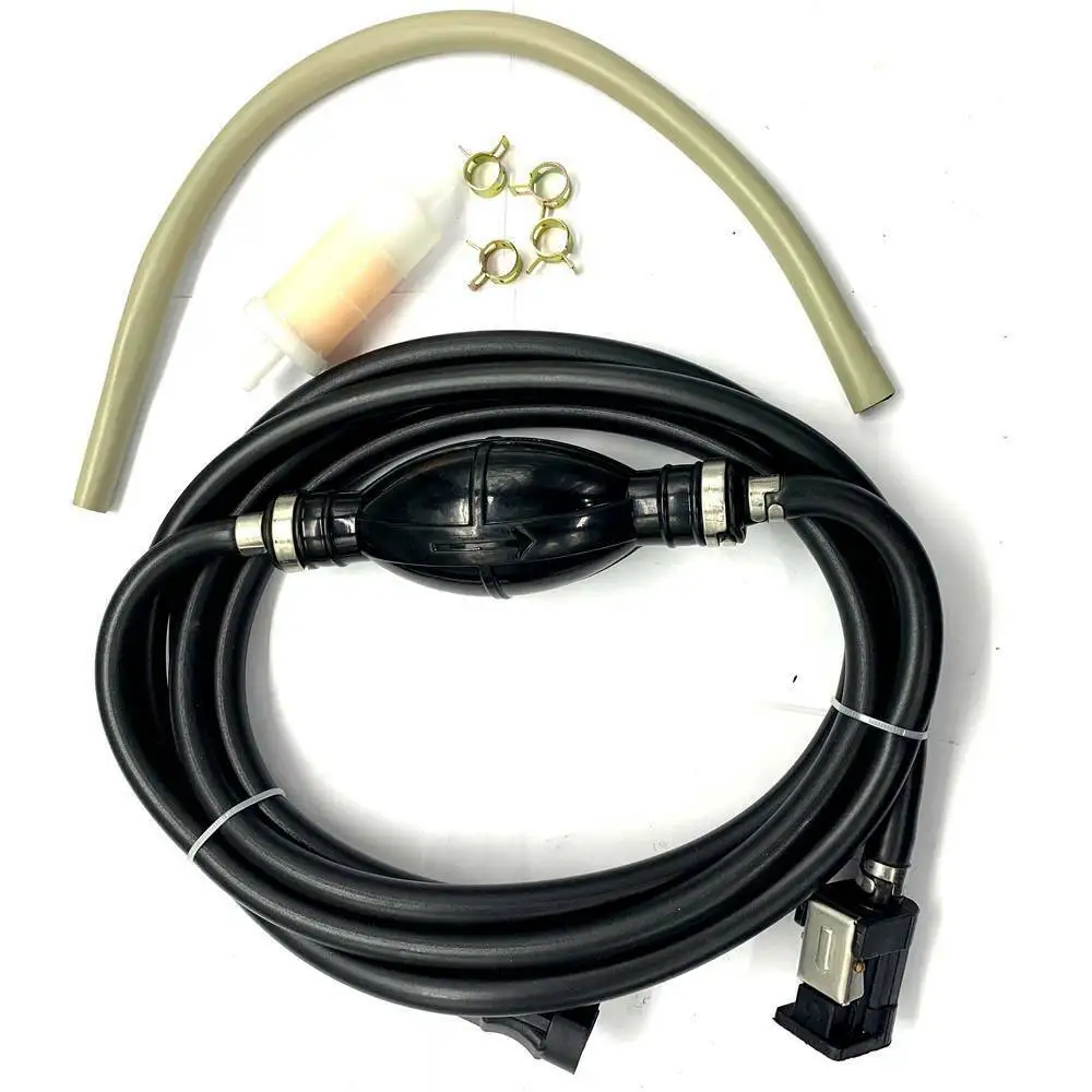 Fuel Line Hose 5/16'' Hose Barbs Rubber Outboard Boat Motor Fuel Tank Connector Set for Yamaha/Mariner/Johnson 4 CV-200 CV