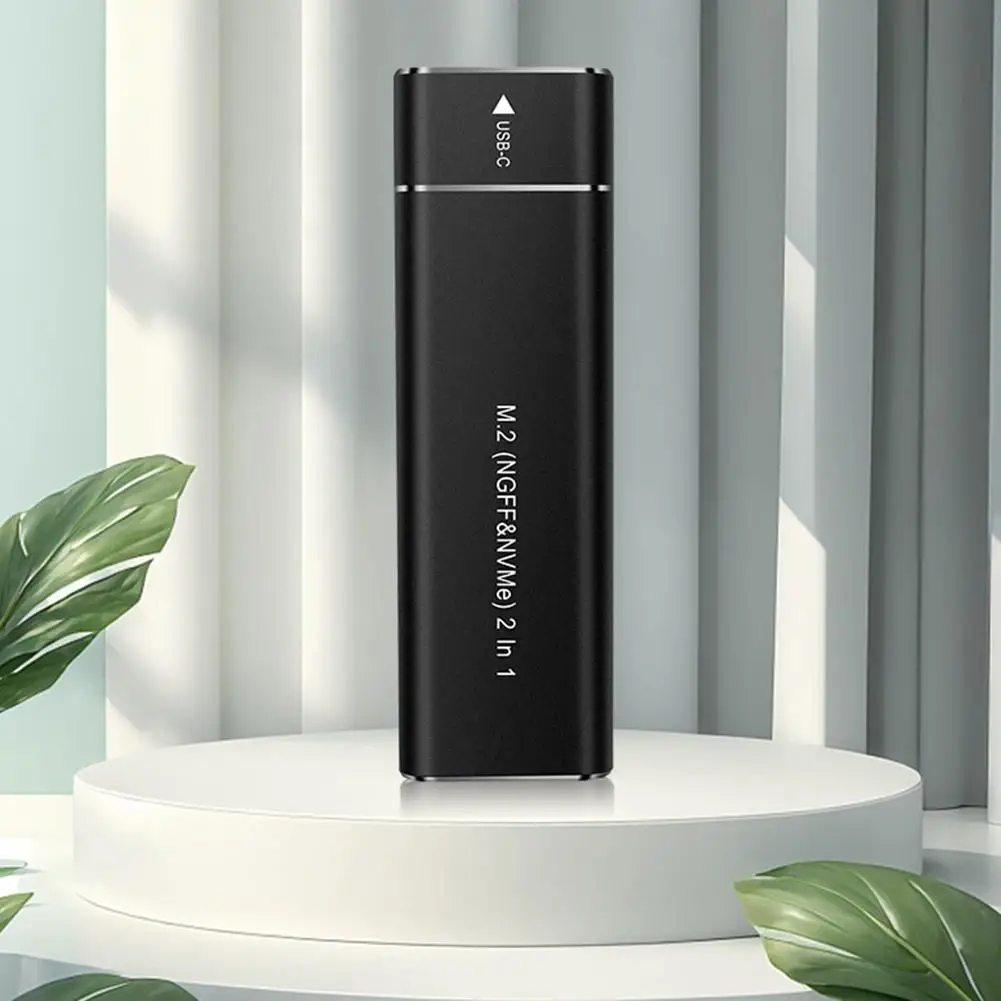 Dual Protocol M2 Ssd Case M.2 Nvme Sata Ssd Enclosure Adapter 10Gbps Usb 3.1 Supporta 2230/2242/2260/2280 Dimensioni M Key/B & M Keys