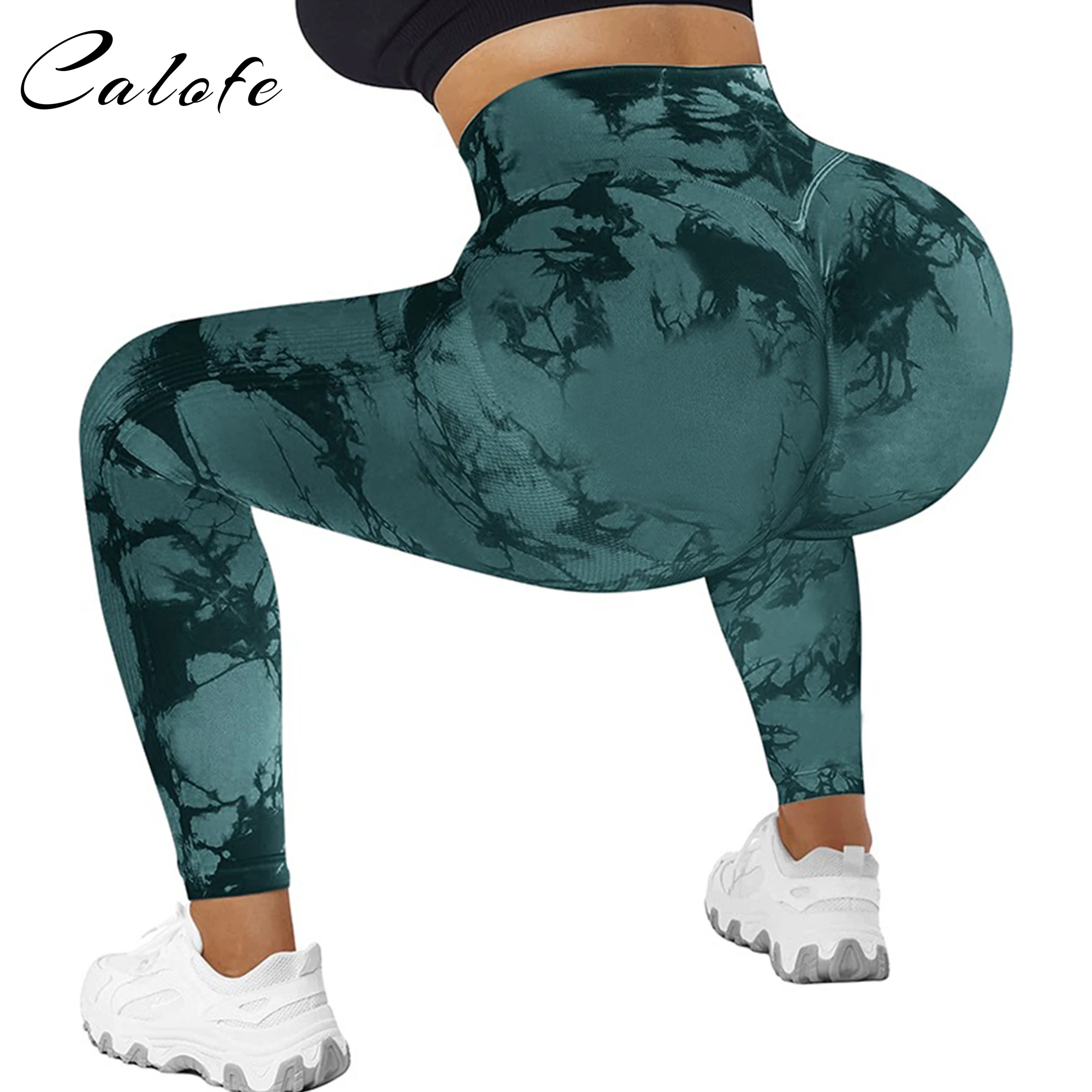 New Tie Dye Yoga Pants Sport Leggings Women Seamless High Waist Push Up Woman  Tights Fitness Workout Leggins Gym Clothing - AliExpress