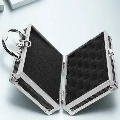 알루미늄 합금 공구 상자 휴대용 강화 손잡이 대용량 공구함 정리함 보관함 실내 정원 도구