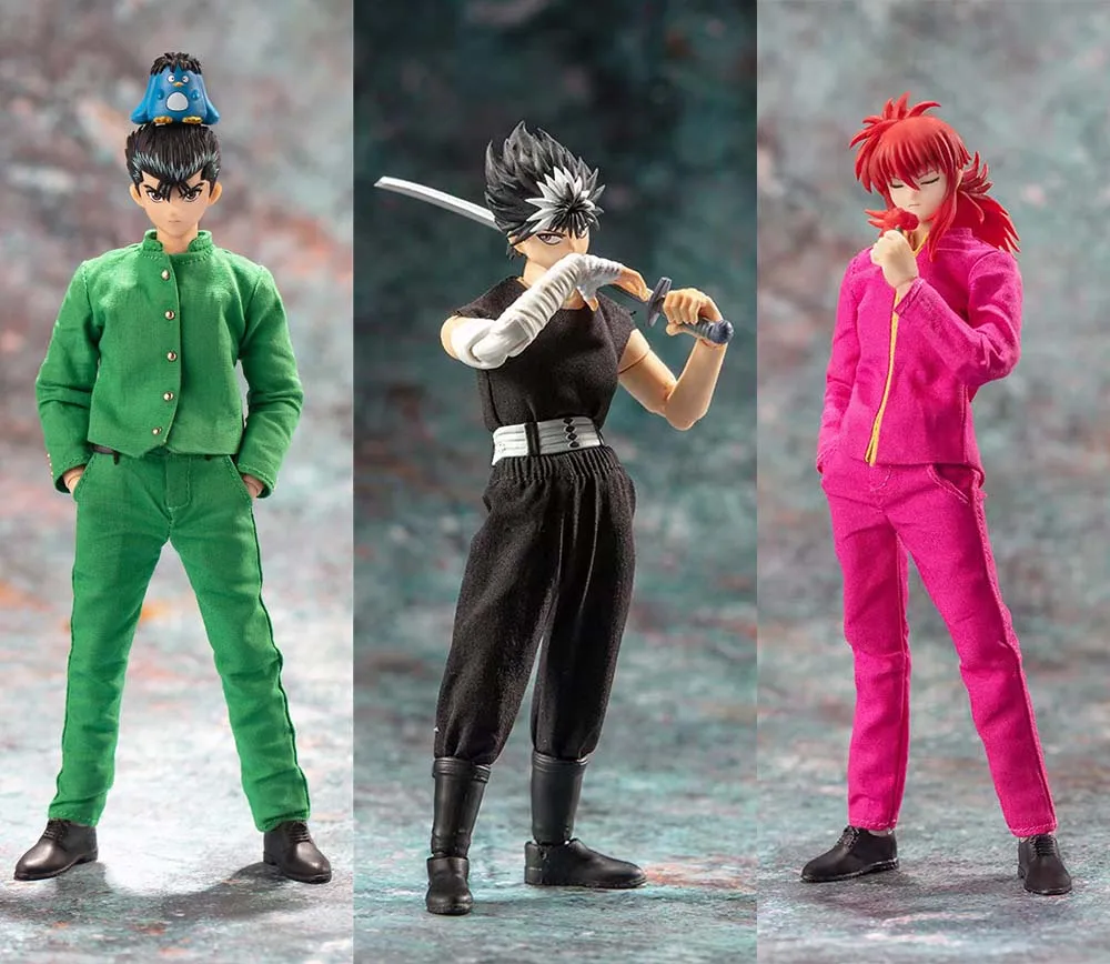 Figurine Action YuYu Hakusho - Kurama En Vêtements De Combat, échelle 1/12 Par GT TOYS