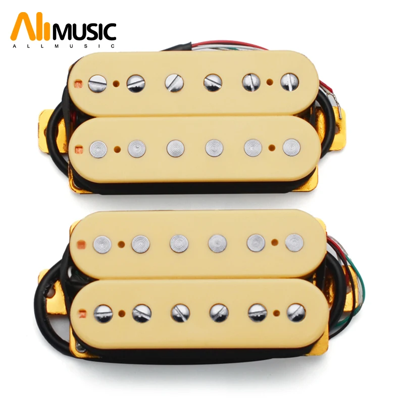 Chitarra Elettrica Doppia Bobina Humbucker Pickup Per Chitarra Elettrica Avorio