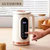 GUESMI Electric Soy Milk Machine Juicer Wall Breaking Machine 1500/800ML Large Capacity Long-term Insulation Breakfast Machine 1