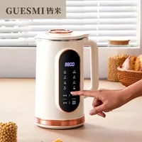 GUESMI Electric Soy Milk Machine Juicer Wall Breaking Machine 1500/800ML Large Capacity Long-term Insulation Breakfast Machine 1