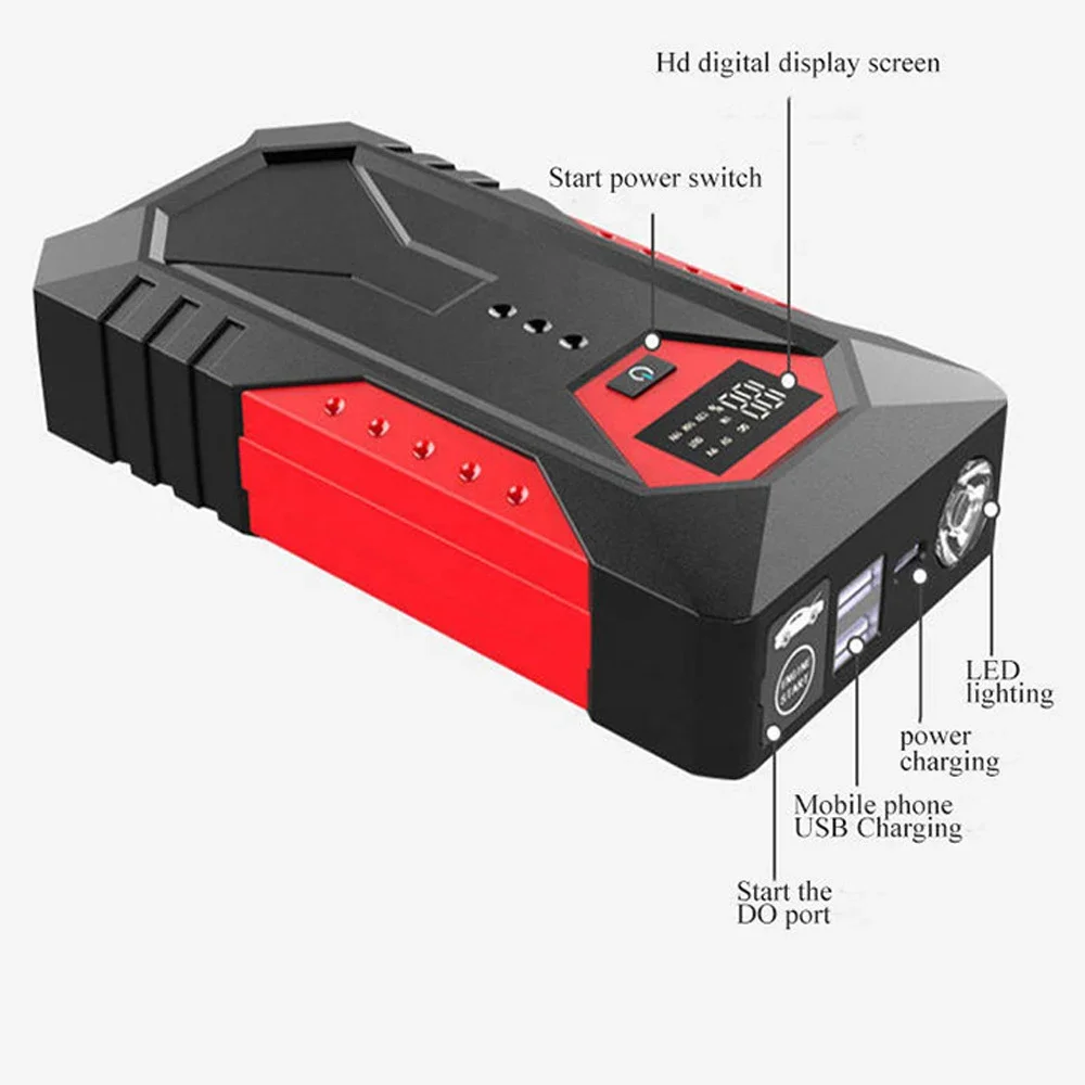 1200A Portable Car Jump Starter 18000mAh Power Bank Car Booster Charger 12V Star