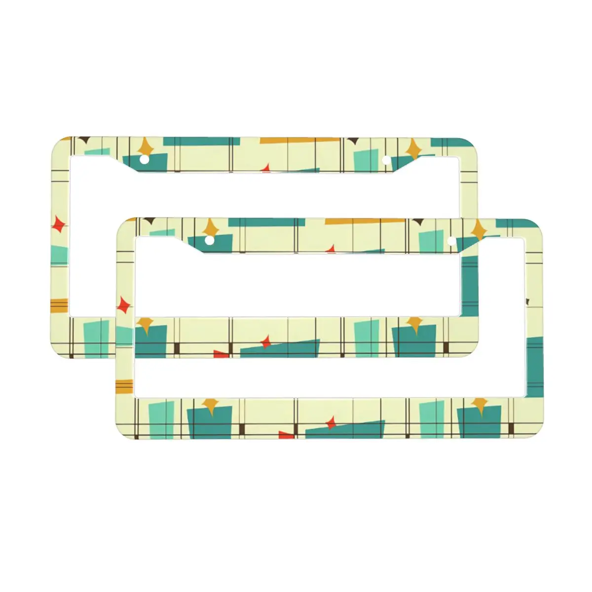 

Универсальная рамка для автомобильного номерного знака из алюминиевого сплава с защитой от воды