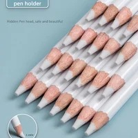 Newest 12-1PC Rubber Pen Eraser Pencil Pen Tip Rubber Type High Precision Pencil Eraser For Manga Highlight Art School Supplies 3